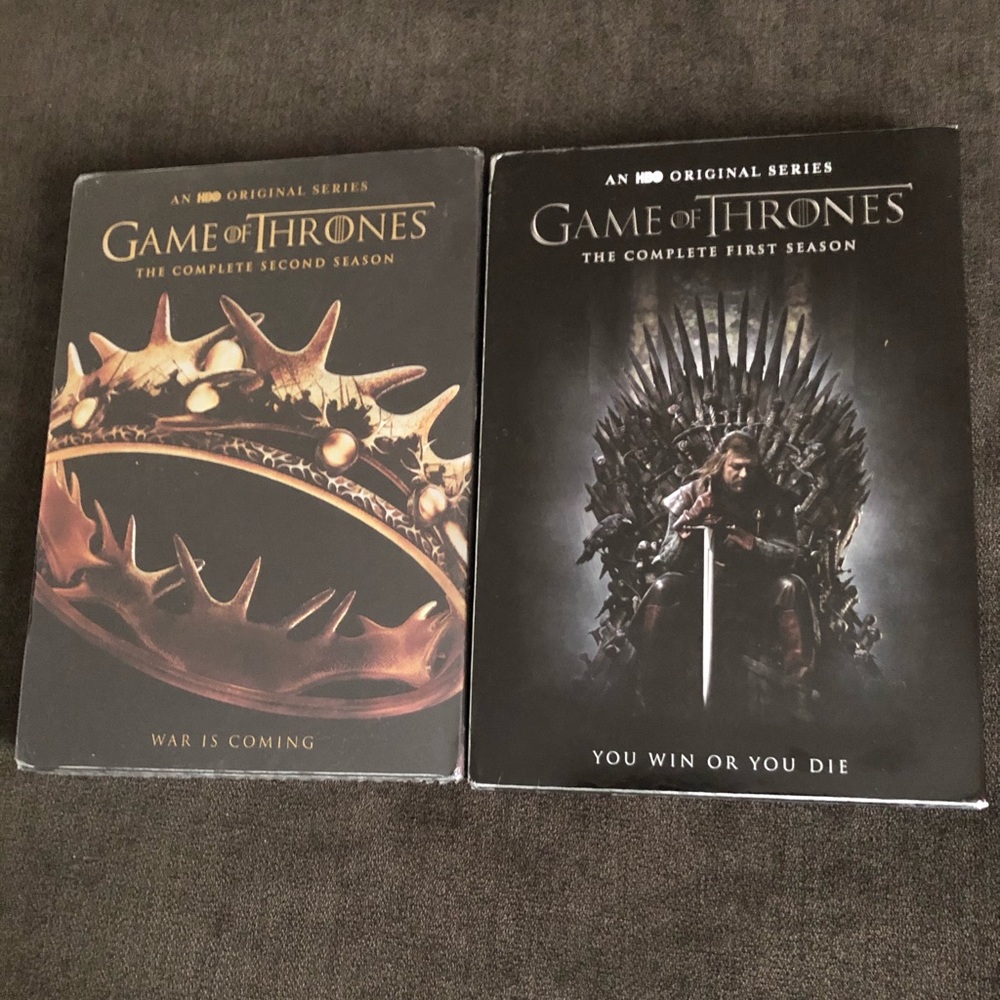 Season 1&2 of Game of Thrones